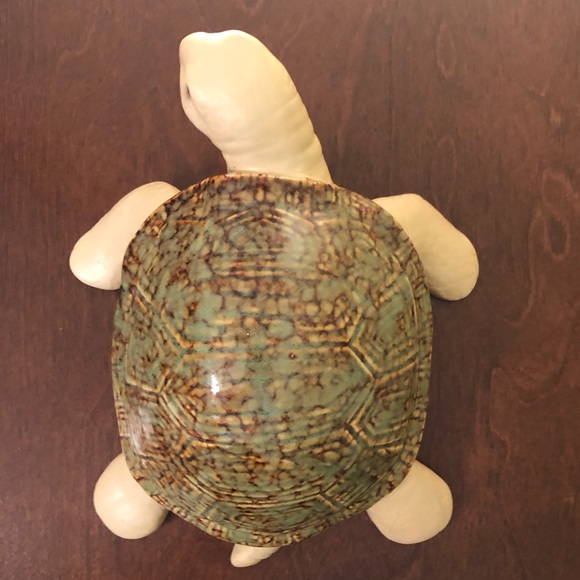 -Ceramic Glazed Pottery Tortoise Turtle  Great Condition - Picture 4 of 7